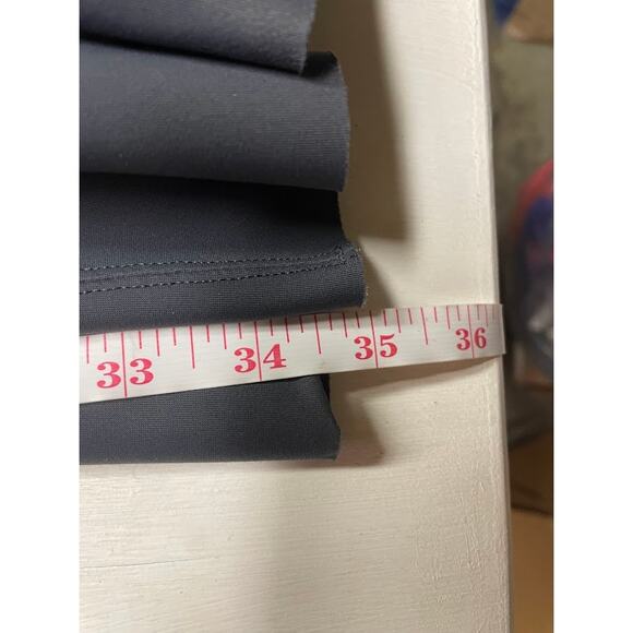 ATHLETA Stellar Flare Trouser Womens 14 Tall Charcoal Gray Fitted Stretch Pants - Picture 16 of 16